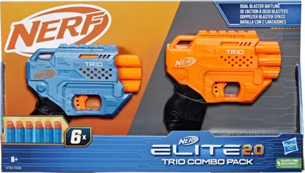 Nerf Elite 2.0 Trio Combo Pack, Hasbro Speelgoedblaster