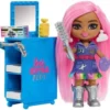 Barbie - Xtra Fly Jet Pop - Roze - Barbiepop
