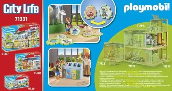 550x293 PLAYMOBIL City Life School Klimaatwetenschaplokaal - 71331