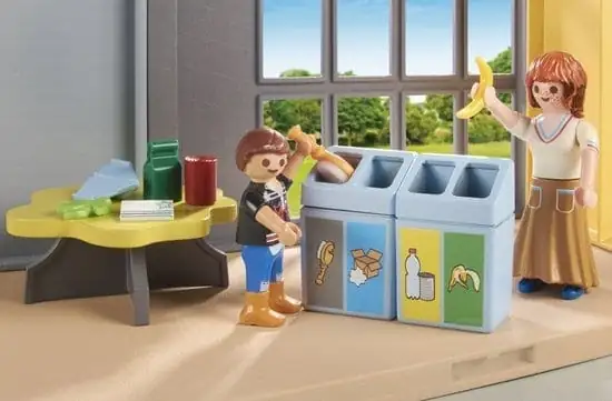 550x361 PLAYMOBIL City Life School Klimaatwetenschaplokaal - 71331