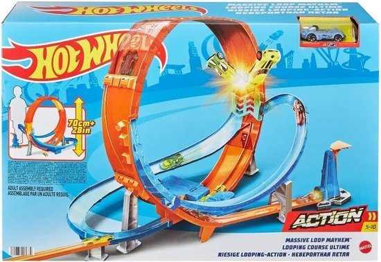 https://toystop.nl/product-categorie/hot-wheels/Hot Wheels Action Wervelende Looping - Racebaanset