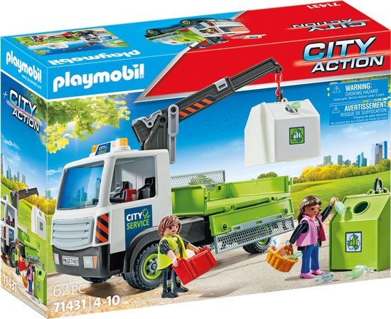 https://toystop.nl/product-categorie/playmobil/PLAYMOBIL City Action Glasbak ophaaldienst - 71431