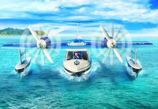 550x381 (1) Playmobil Politie Watervliegtuig 4445