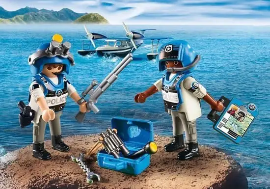 550x385 (8) Playmobil Politie Watervliegtuig 4445