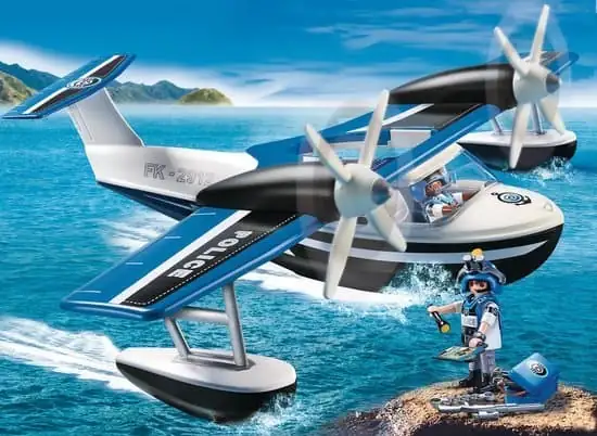 550x402 (1) Playmobil Politie Watervliegtuig 4445