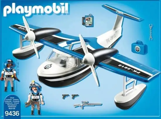 550x406 Playmobil Politie Watervliegtuig 4445