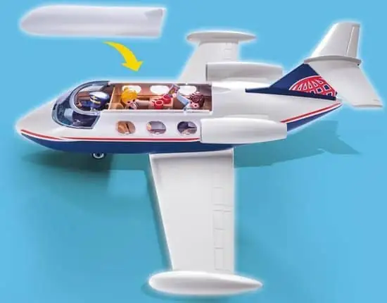 550x430 Playmobil Privevliegtuig 70533 Plane