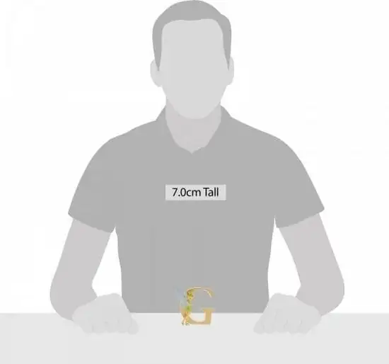 550x514 Disney Letter ‘G’ Tinker Bell