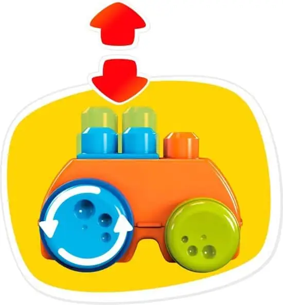 Mega Bloks Giraffe First Builders 123 Leerzame Giraf