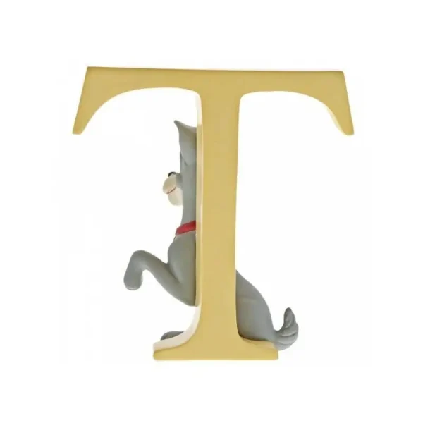 Disney Letter ‘T’ Tramp Lady en de Vagebond