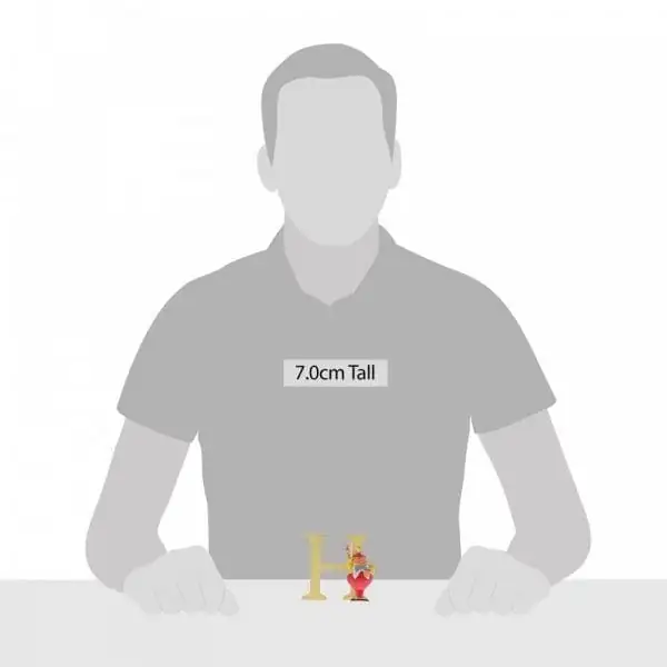 2185450-a29553_2-2-3-600 Disney Letter ‘H’ Tweedle Dee Alice in Wonderland