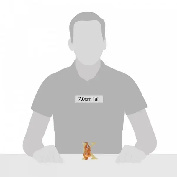 Disney Letter ‘K’ King Louie  Jungle Book