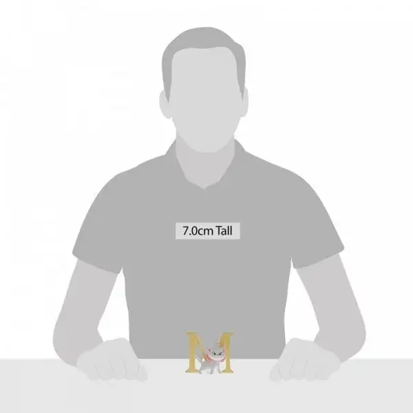 2185455-a29558_2-2-3-600 Disney Letter ‘M’ Marie Aristocats