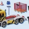 PLAYMOBIL City Action Vrachtwagen met wissellaadbak - 70444