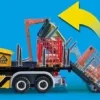 PLAYMOBIL City Action Vrachtwagen met wissellaadbak - 70444