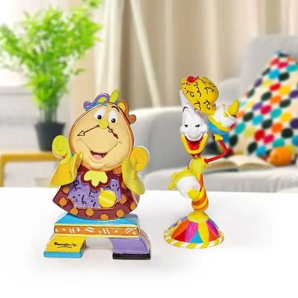 Disney Britto - Lumiere, Beauty & The Beast Mini Figure