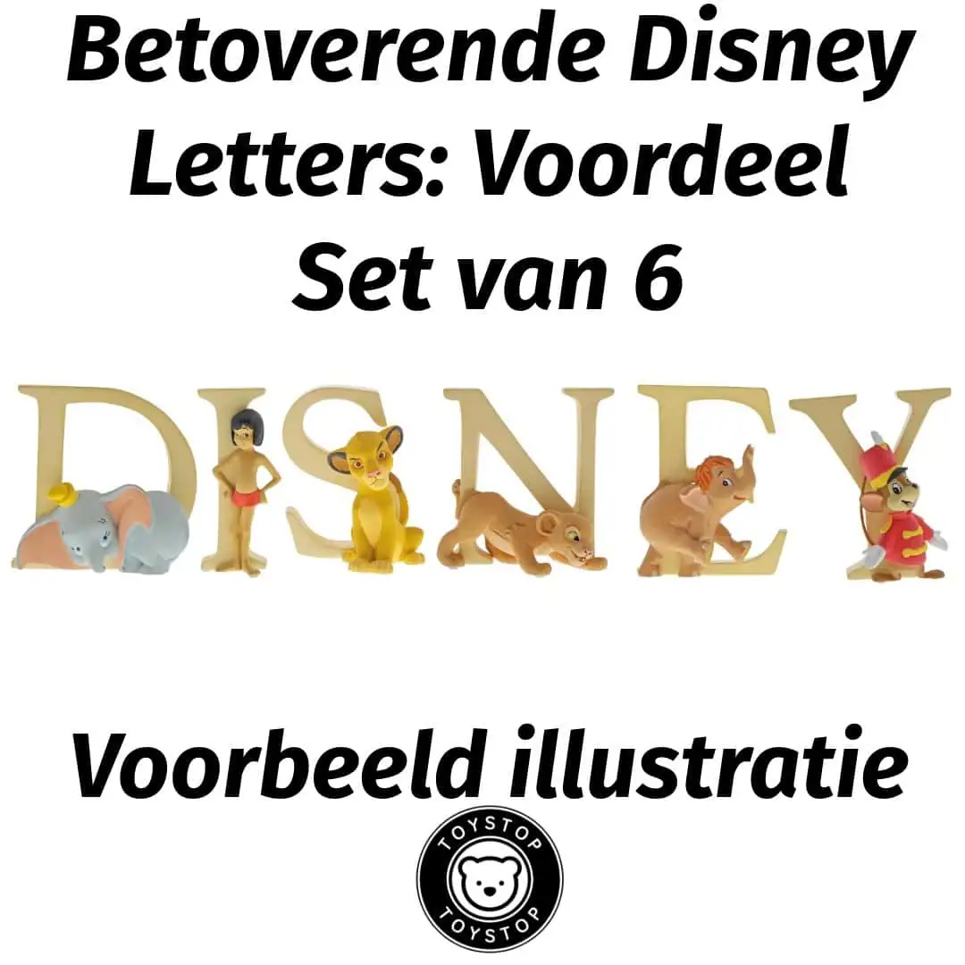 Enchanting Disney Collectie Betoverende Disney Letters: Voordeel Set van 6 https://toystop.nl/product/enchanting-disney-collectie-betoverende-disney-letters-voordeel-set-van-6/