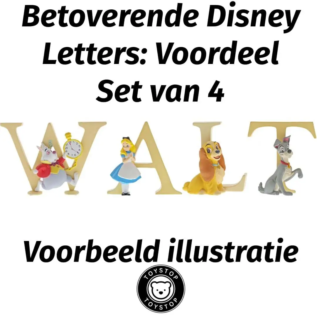 Enchanting Disney Collectie Betoverende Disney Letters: Voordeel Set van 4 https://toystop.nl/product/enchanting-disney-collectie-betoverende-disney-letters-voordeel-set-van-4/