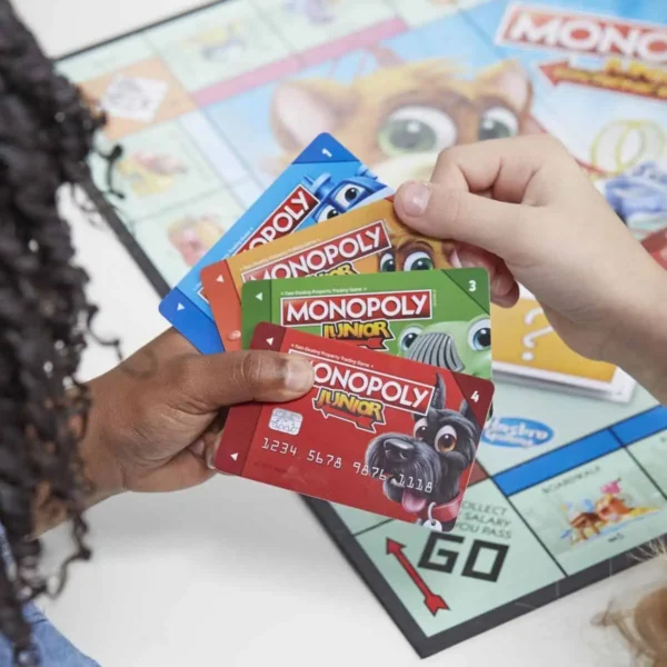 Monopoly Junior Elektronisch Bankieren - Bordspel