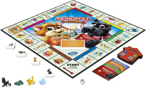 Monopoly Junior Elektronisch Bankieren - Bordspel