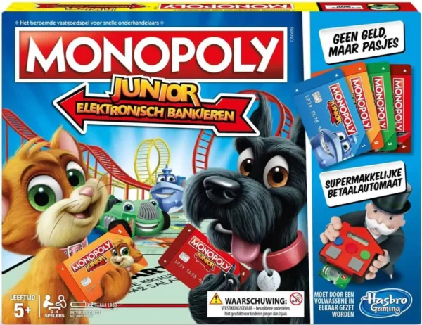 Monopoly Junior Elektronisch Bankieren - Bordspel