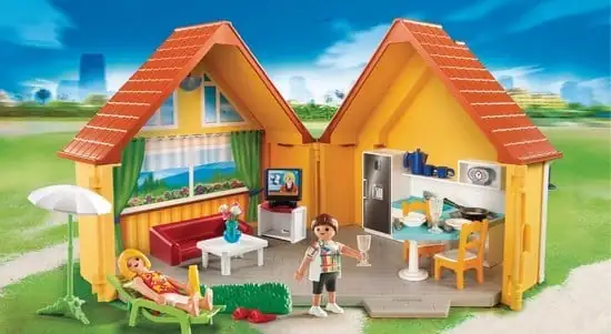 PLAYMOBIL Openklapbaar Zomerhuisje  6020