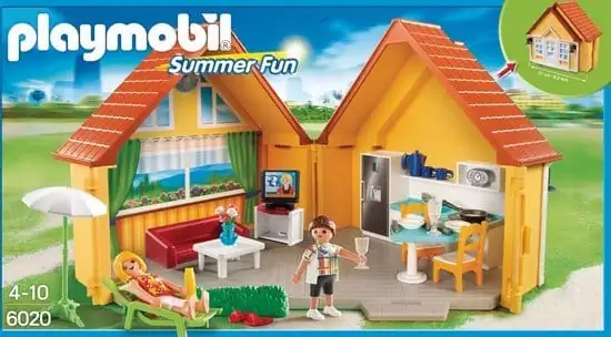 PLAYMOBIL Openklapbaar Zomerhuisje  6020