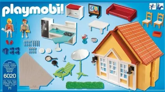 PLAYMOBIL Openklapbaar Zomerhuisje  6020