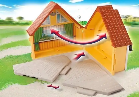 PLAYMOBIL Openklapbaar Zomerhuisje  6020