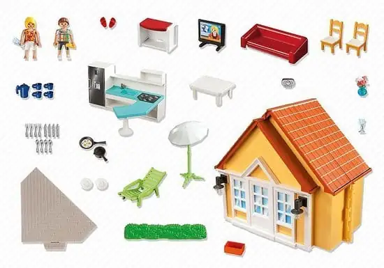 PLAYMOBIL Openklapbaar Zomerhuisje  6020