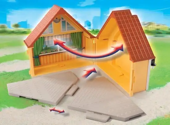 PLAYMOBIL Openklapbaar Zomerhuisje  6020
