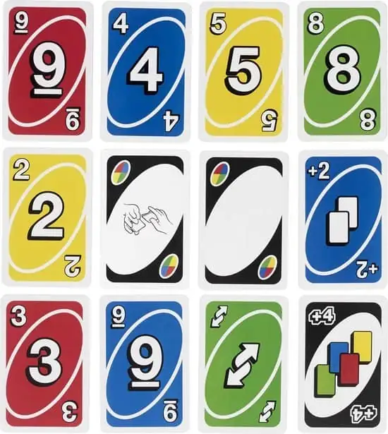 Mattel Games UNO Deluxe Card Game Bewaarblik