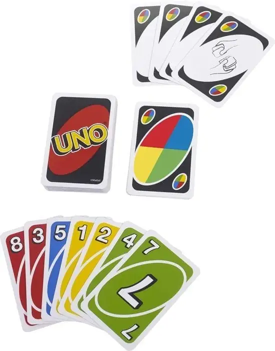 Mattel Games UNO Deluxe Card Game Bewaarblik