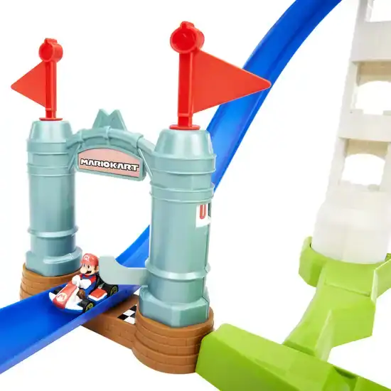 3EPx3NryDw0O=w550-h840-t Hot Wheels Mario Kart Slam Stroomkring - Racebaan met Super Mario Bros-Figuur
