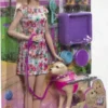 Barbie Hondenduo - Met puppy en grote hond - Barbiepop
