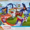 Hot Wheels Spider-Man & Black Panther Wirwarrende Racebaan Toy Car Track Set