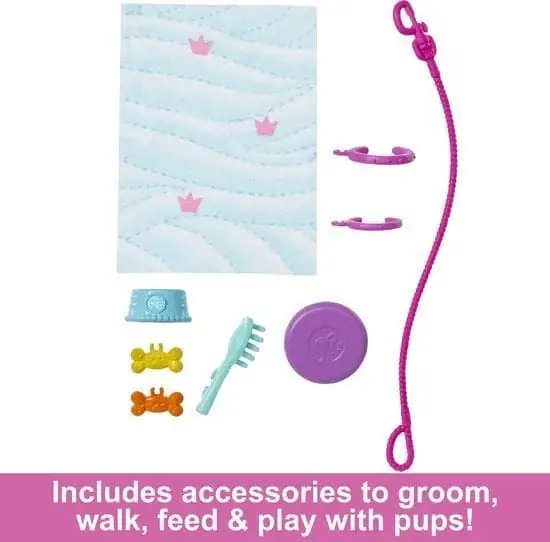 Barbie Hondenduo - Met puppy en grote hond - Barbiepop