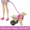 Barbie Hondenduo - Met puppy en grote hond - Barbiepop