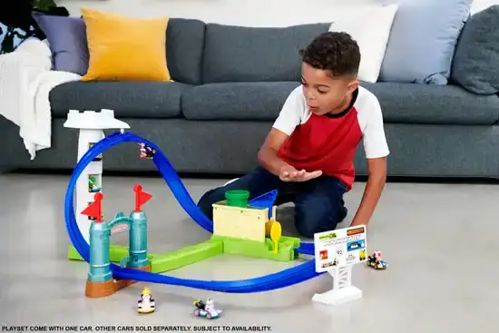 Xq29PWPQMkEg=w550-h840-t Hot Wheels Mario Kart Slam Stroomkring - Racebaan met Super Mario Bros-Figuur