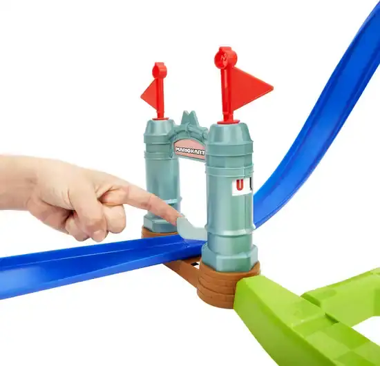 YrN9Z8YyPQ9Y=w550-h840-t Hot Wheels Mario Kart Slam Stroomkring - Racebaan met Super Mario Bros-Figuur