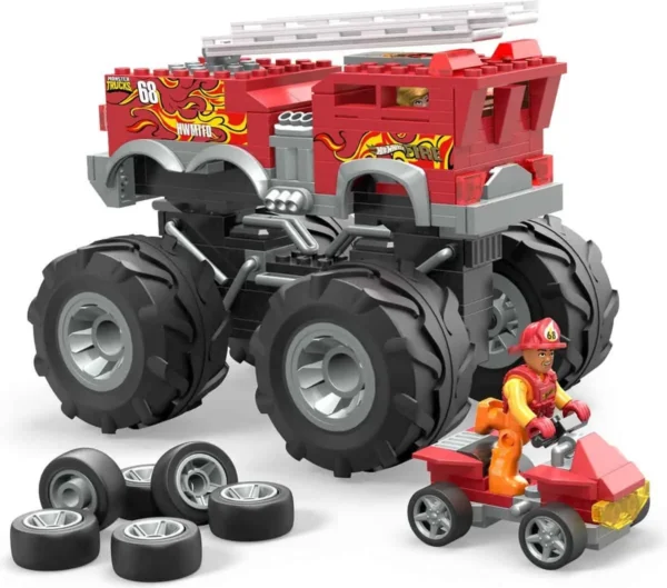 1200x1058 MEGA Bloks Hot Wheels Monstertruck Fire Truck