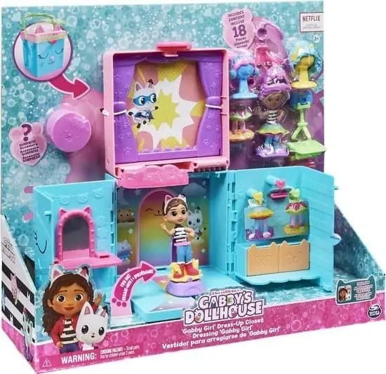 550x533 Gabby's Poppenhuis - Gabby's Verkleedkamer-speelset met accessories en unieke Gabby-figuur