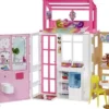 Barbie huis - 2 verdiepingen met Meubels en Accessoires