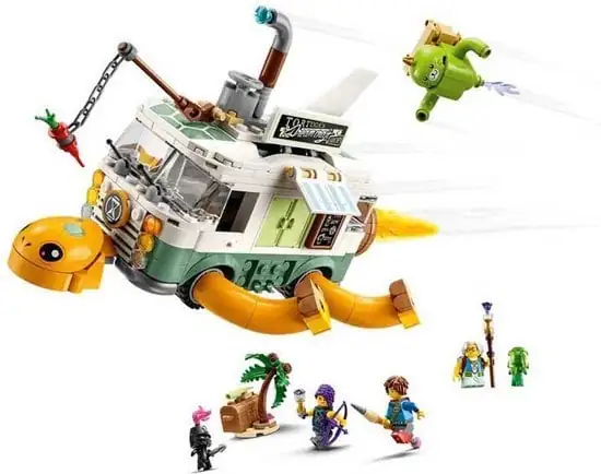 550x434 LEGO DREAMZzz Mevr. Castillo's Schildpadbusje Campervan - 71456