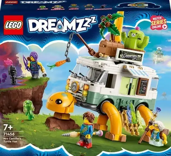550x502 LEGO DREAMZzz Mevr. Castillo's Schildpadbusje Campervan - 71456