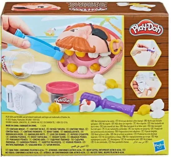 Play-Doh Mini Piraat Drill 'n Fill Tandarts Speelgoed,