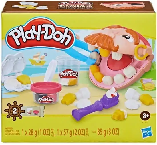 Play-Doh Mini Piraat Drill 'n Fill Tandarts Speelgoed,