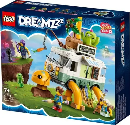 550x527 (1) LEGO DREAMZzz Mevr. Castillo's Schildpadbusje Campervan - 71456