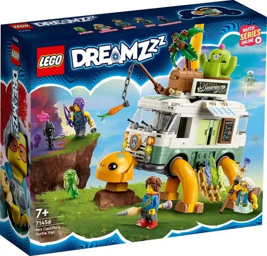 550x527 LEGO DREAMZzz Mevr. Castillo's Schildpadbusje Campervan - 71456