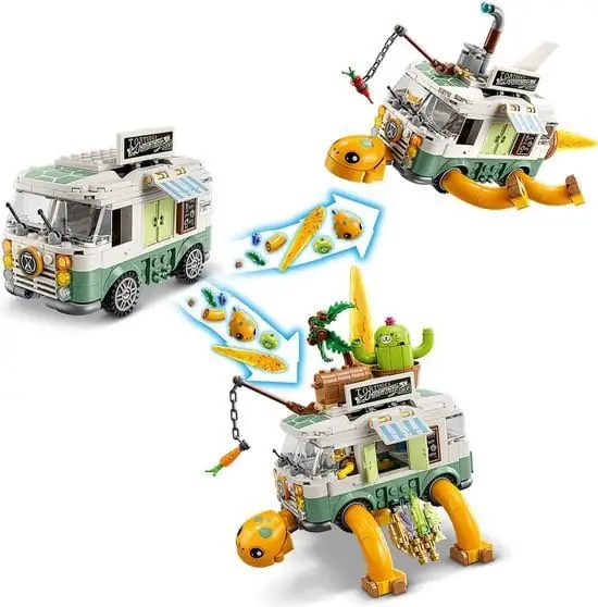 550x558 (1) LEGO DREAMZzz Mevr. Castillo's Schildpadbusje Campervan - 71456